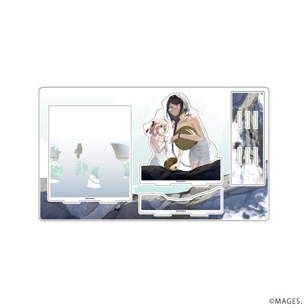 『メモリーズオフシリーズ』プレミアム アクリルジオラマプレート02/嘉神川ノエル&日紫喜瑞羽(描き下ろしイラスト)